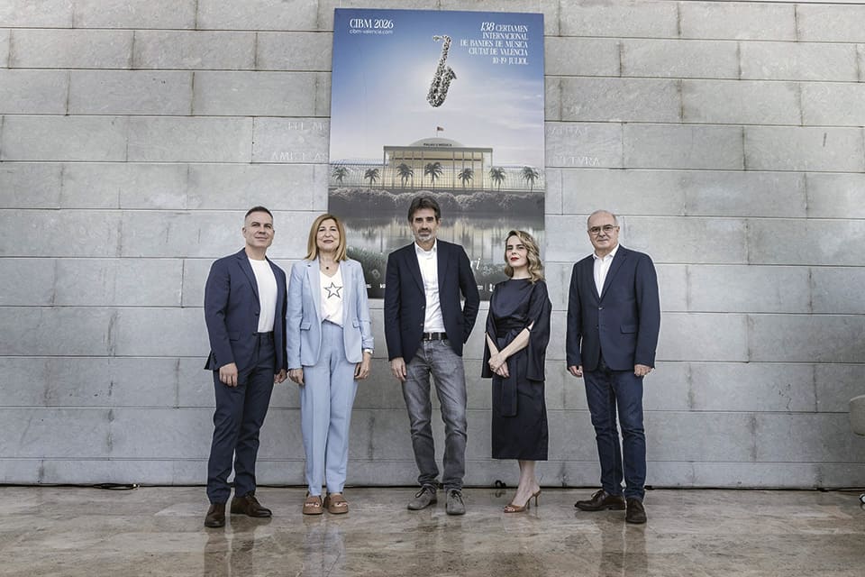 El Certamen Internacional de Bandas Ciutat de València 2026 cumple 140 años El Certamen Internacional de Bandas Ciutat de València 2026 cumple 140 años