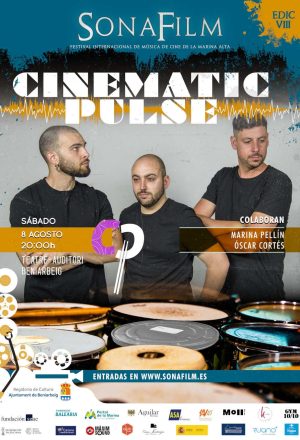 Actualizada: SONAFILM dedicará su octava edición al cine épico e histórico con Trevor Jones y Roque Baños Connecta Prcussió