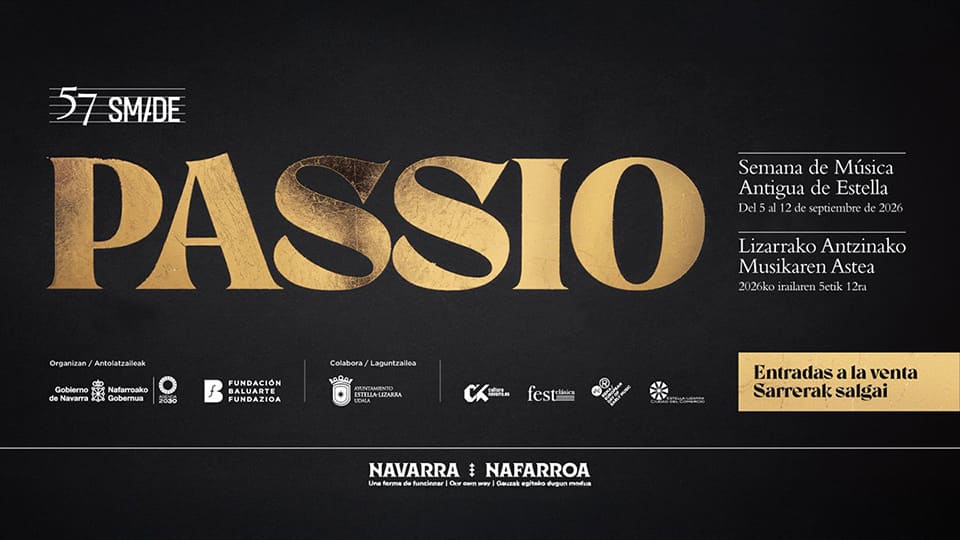 Nota actualizada: La Semana de Música Antigua de Estella presenta su 57.ª edición Nota actualizada: La Semana de Música Antigua de Estella presenta su 57.ª edición