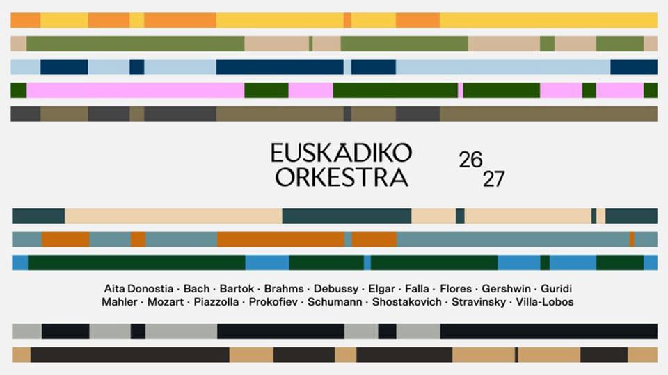 Abonos Euskadiko Orkestra 2026/2027: Temporada Sinfónica Abonos Euskadiko Orkestra 2026/2027: Temporada Sinfónica