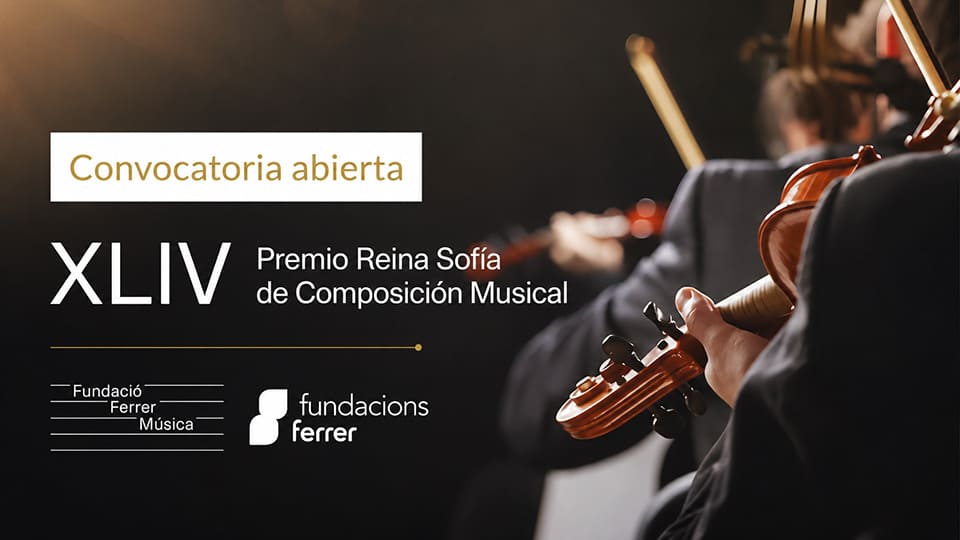 Abierta la convocatoria del XLIV Premio Reina Sofía de Composición Musical