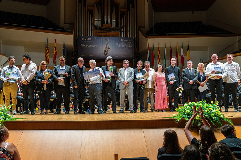 Sociedad Musical Santa Cecília de Chelva gana la Sección Segunda del 138 CIBM de València Sociedad Musical Santa Cecília de Chelva gana la Sección Segunda del 138 CIBM de València