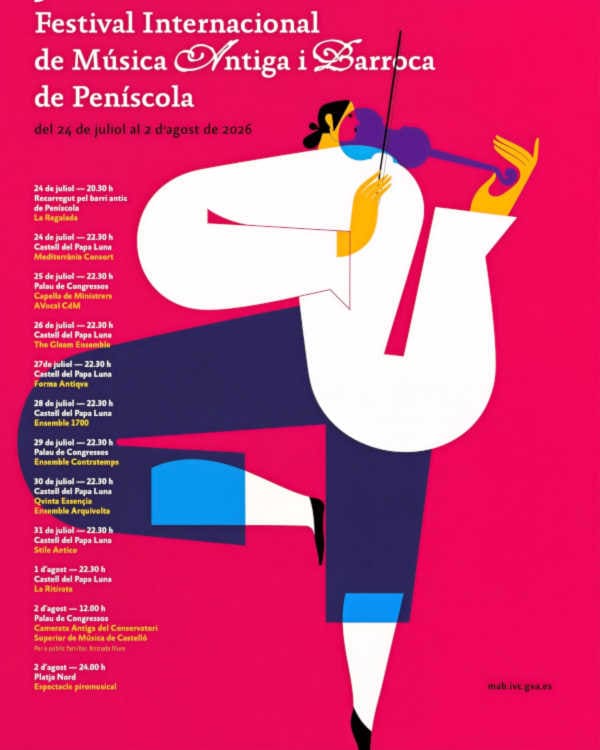 Recordatorio: Presentan la 31.ª edición del Festival de Música Antigua y Barroca de Peñíscola