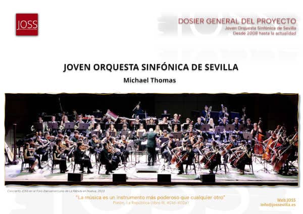 Recordatorio: La Joven Orquesta Sinfónica de Sevilla reúne a cien músicos para interpretar la Quinta de Mahler Recordatorio: La Joven Orquesta Sinfónica de Sevilla reúne a cien músicos para interpretar la Quinta de Mahler