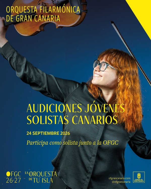 La OFGC convoca audiciones para jóvenes solistas canarios La OFGC convoca audiciones para jóvenes solistas canarios