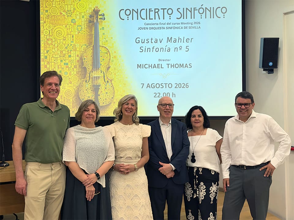 Recordatorio: La Joven Orquesta Sinfónica de Sevilla reúne a cien músicos para interpretar la Quinta de Mahler Recordatorio: La Joven Orquesta Sinfónica de Sevilla reúne a cien músicos para interpretar la Quinta de Mahler