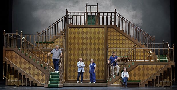 Falstaff de Verdi vuelve al Liceu con Laurent Pelly, Josep Pons, Luca Salsi y Ambrogio Maestri