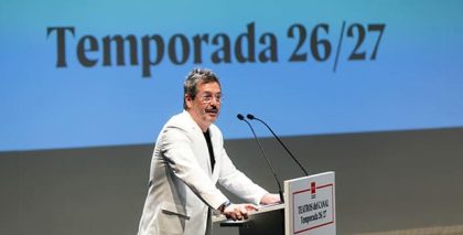 Teatros del Canal presenta su temporada 2026/27 con 27 estrenos, danza internacional y música del barroco a la electrónica