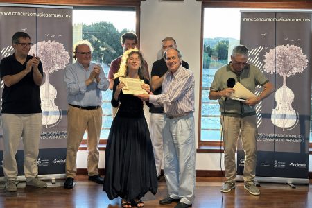 Premio violinista destacada