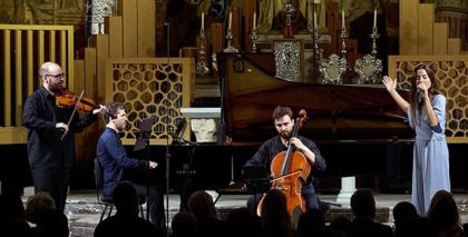 El Trio Fortuny debuta en Peralada junto a Judit Neddermann