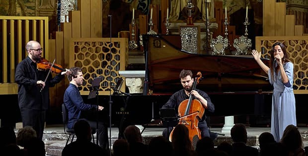 El Trio Fortuny debuta en Peralada junto a Judit Neddermann
