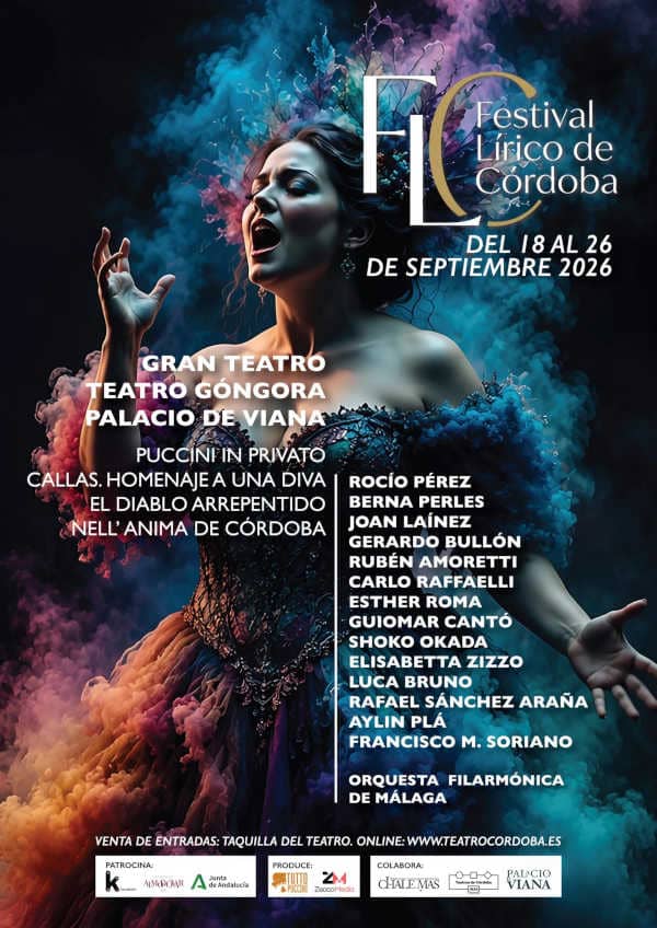 Córdoba celebra en septiembre su I Festival Lírico con Puccini, María Callas y una Gran Gala de Ópera Córdoba celebra en septiembre su I Festival Lírico con Puccini, María Callas y una Gran Gala de Ópera