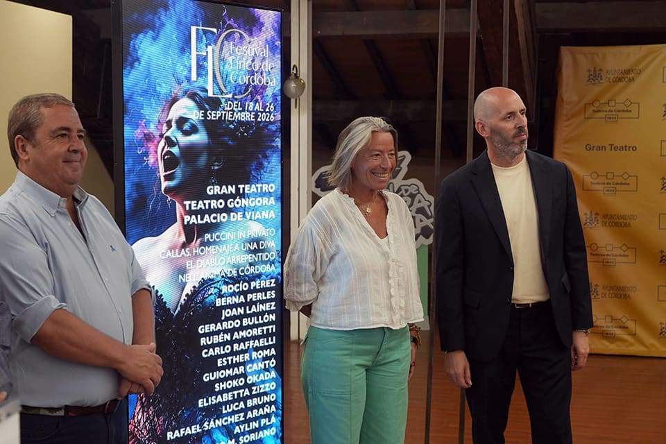 Córdoba celebra en septiembre su I Festival Lírico con Puccini, María Callas y una Gran Gala de Ópera Córdoba celebra en septiembre su I Festival Lírico con Puccini, María Callas y una Gran Gala de Ópera