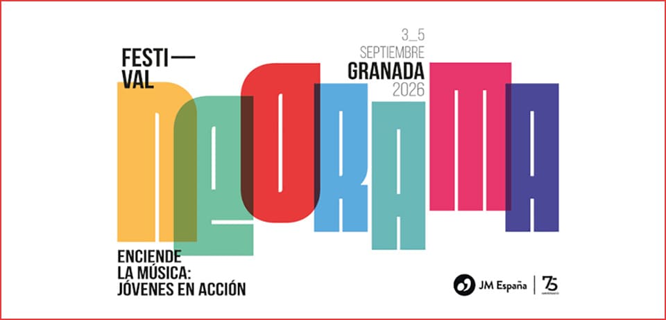 Neorama 2026 reúne en Granada a 350 jóvenes artistas en 40 conciertos