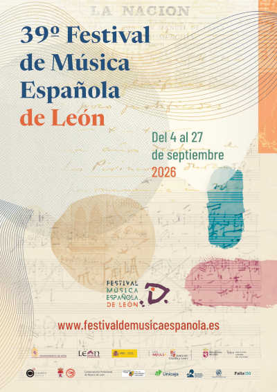 El 39º Festival de Música Española de León reunirá patrimonio, estrenos y homenajes a Falla y Arriaga