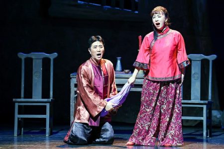 La ópera china Tierra Salvaje se estrena en España Escena del acto 2