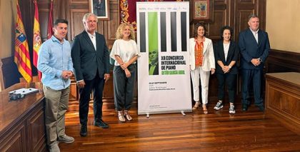 17 pianistas compiten en el Concurso Antón García Abril 2026