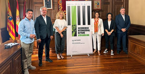 17 pianistas compiten en el Concurso Antón García Abril 2026