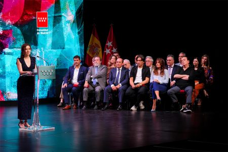 Luis Cobos recibe el Premio de Cultura de Madrid de Música Clásica Entrega de los XXIV Premios de Cultura