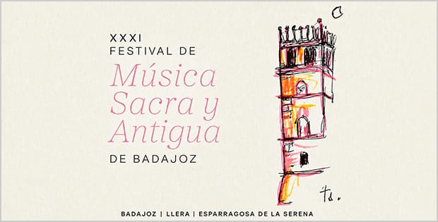 31.º Festival de Música Sacra y Antigua de Badajoz: programa completo