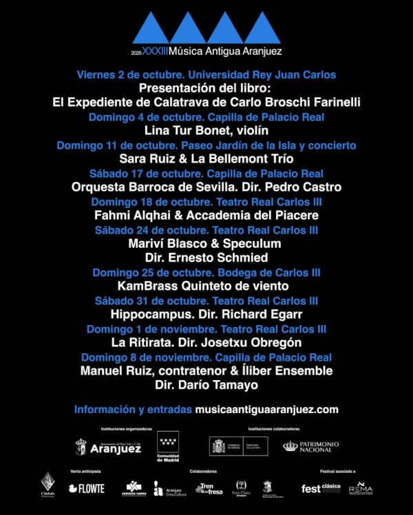Música Antigua Aranjuez reúne a Richard Egarr, Lina Tur Bonet y Fahmi Alqhai Música Antigua Aranjuez reúne a Richard Egarr, Lina Tur Bonet y Fahmi Alqhai