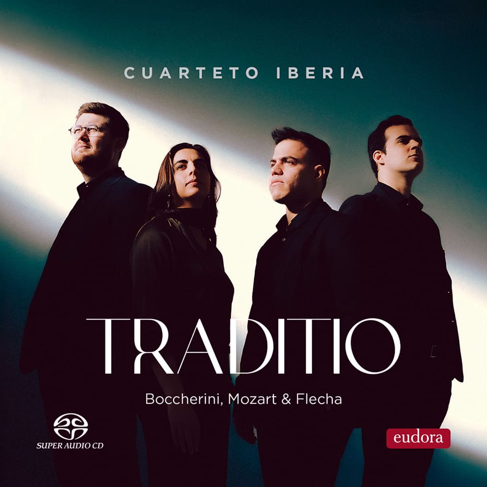Cuarteto Iberia debuta en disco con Traditio: Boccherini, Mozart y Mateo Flecha Cuarteto Iberia debuta en disco con Traditio: Boccherini, Mozart y Mateo Flecha