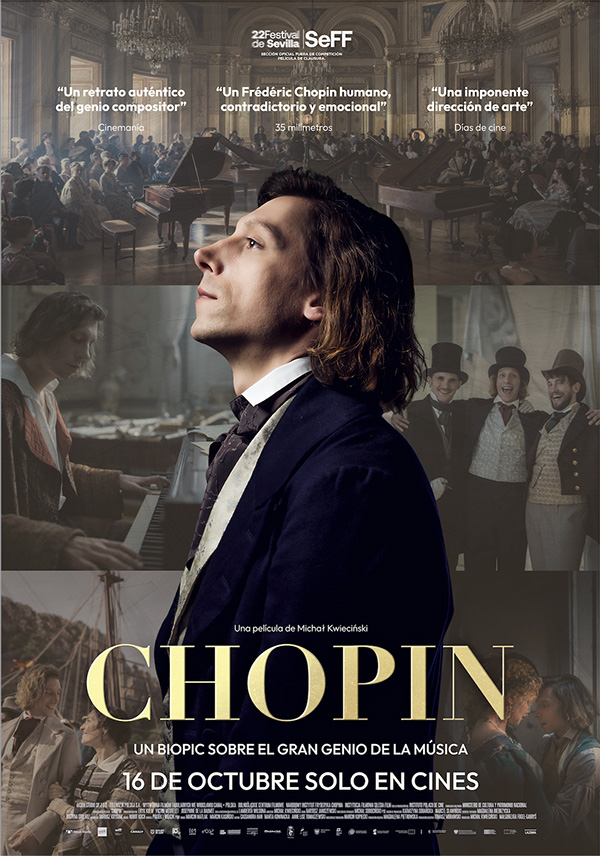 CHOPIN lleva a los cines una nueva mirada al compositor polaco CHOPIN lleva a los cines una nueva mirada al compositor polaco