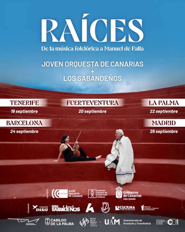 La JOCAN lleva «Raíces» a Barcelona y Madrid con Los Sabandeños y Juan Floristán