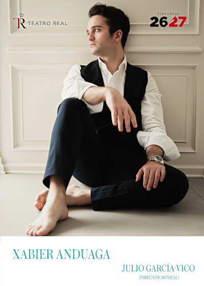 Xabier Anduaga regresa al Teatro Real diez años después de su debut Xabier Anduaga regresa al Teatro Real diez años después de su debut
