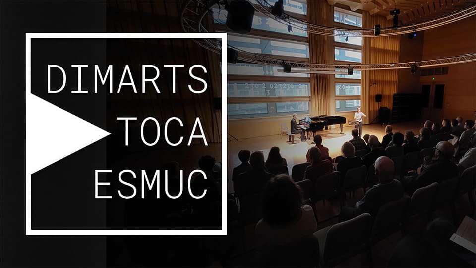 Dimarts Toca ESMUC programa ocho conciertos gratuitos Dimarts Toca ESMUC programa ocho conciertos gratuitos