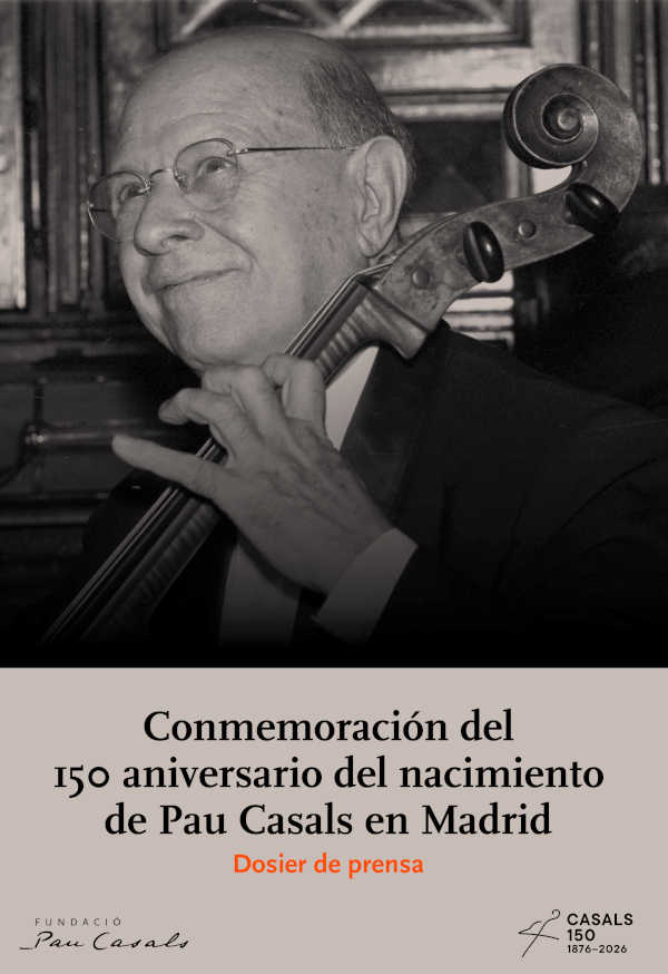 El Congreso homenajea a Pau Casals y Casals 150 continúa en Madrid