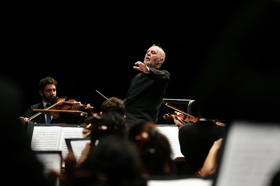 Escena Escorial: 8.000 espectadores y cierre con Barenboim Escena Escorial: 8.000 espectadores y cierre con Barenboim