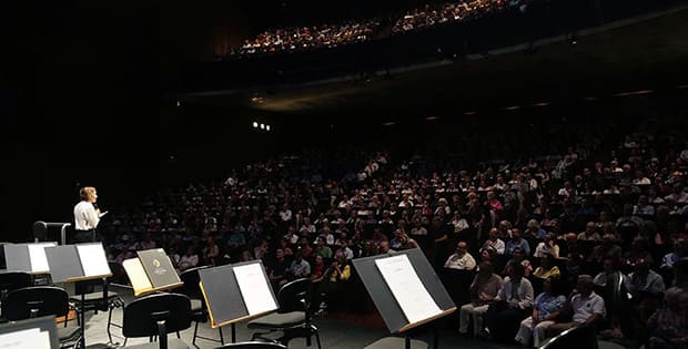 Escena Escorial: 8.000 espectadores y cierre con Barenboim