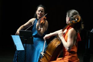 Escena Escorial: 8.000 espectadores y cierre con Barenboim Trío Zénon con Triple Impacto