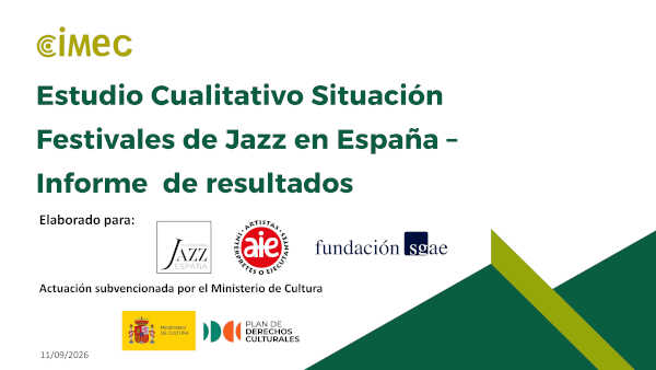 Los festivales de jazz en España: público fiel y retos de futuro Los festivales de jazz en España: público fiel y retos de futuro
