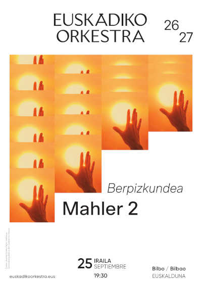 Euskadiko Orkestra abre su Temporada 2026/27 con la Sinfonía nº 2 de Mahler Euskadiko Orkestra abre su Temporada 2026/27 con la Sinfonía nº 2 de Mahler