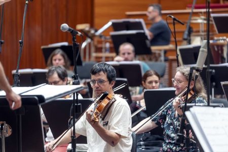 Euskadiko Orkestra recupera la obra de José María Sanmartín Pablo Urbina dirige a Euskadiko Orkestra