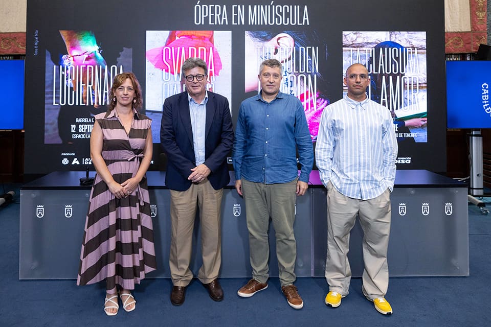 Ópera en minúscula presenta cuatro títulos contemporáneos en Tenerife Ópera en minúscula presenta cuatro títulos contemporáneos en Tenerife