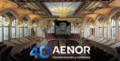 El Palau de la Música Catalana, primera institución cultural de España certificada por AENOR en sostenibilidad