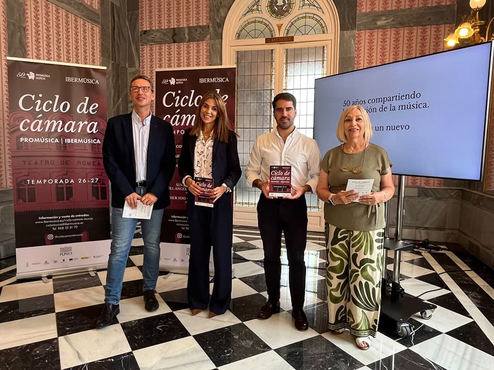 Promúsica Murcia e Ibermúsica crean un nuevo Ciclo de Cámara en el Teatro Romea Promúsica Murcia e Ibermúsica crean un nuevo Ciclo de Cámara en el Teatro Romea