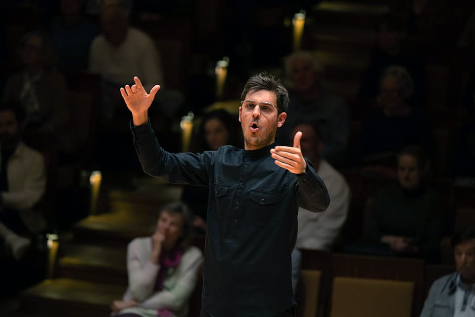Javier Fajardo, nuevo director artístico y musical de los coros de la Sinfónica de Galicia Javier Fajardo, nuevo director artístico y musical de los coros de la Sinfónica de Galicia