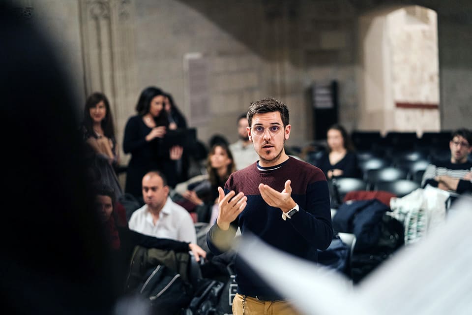 Javier Fajardo, nuevo director artístico y musical de los coros de la Sinfónica de Galicia Javier Fajardo, nuevo director artístico y musical de los coros de la Sinfónica de Galicia
