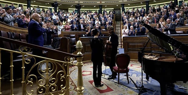 El Congreso homenajea a Pau Casals y Casals 150 continúa en Madrid