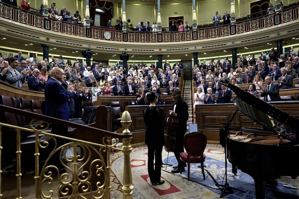 El Congreso homenajea a Pau Casals y Casals 150 continúa en Madrid