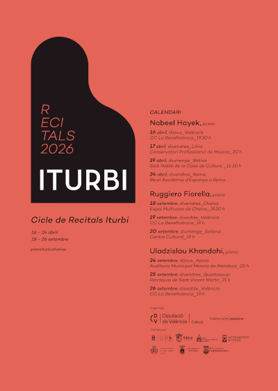 Los finalistas del Premio Iturbi recorren la provincia de Valencia Los finalistas del Premio Iturbi recorren la provincia de Valencia