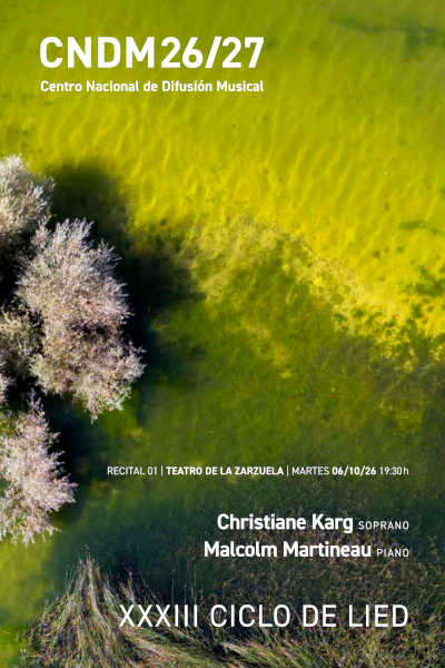 Christiane Karg y Malcolm Martineau inauguran el XXXIII Ciclo de Lied del CNDM Christiane Karg y Malcolm Martineau inauguran el XXXIII Ciclo de Lied del CNDM