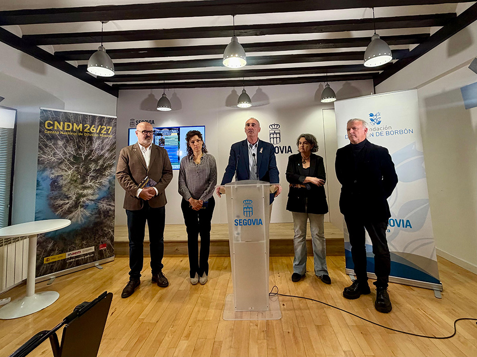 El CNDM presenta las XXXIV Jornadas de Música Contemporánea de Segovia El CNDM presenta las XXXIV Jornadas de Música Contemporánea de Segovia