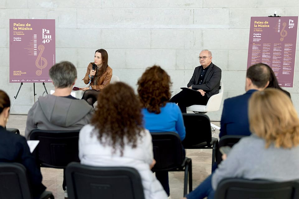 El Palau de la Música de València celebra su 40 aniversario con 37 conciertos de cámara El Palau de la Música de València celebra su 40 aniversario con 37 conciertos de cámara