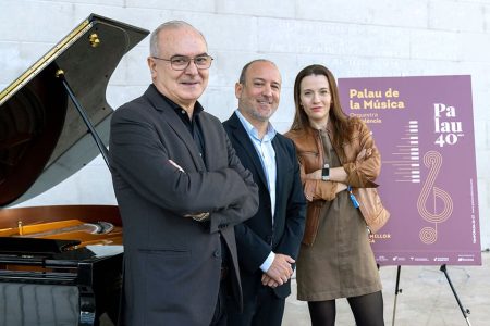 El Palau de la Música de València celebra su 40 aniversario con 37 conciertos de cámara Presentación «Cambra al Palau»