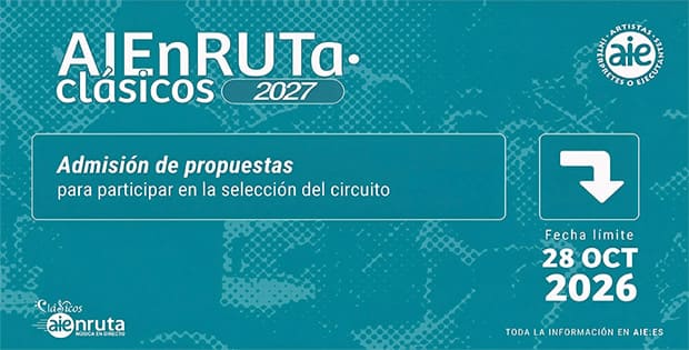 AIEnRuta Clásicos 2027 abre su convocatoria hasta el 28 de octubre